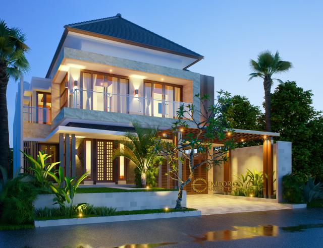 Video Desain Rumah Modern 2 Lantai Bapak Ahyar di  Aceh