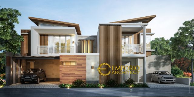 Video Desain Rumah Modern 2 Lantai Ibu Irene di  Badung, Bali