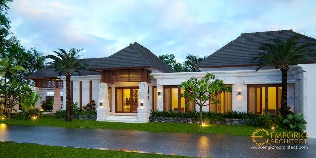 Video Mr. Malvin Villa Bali House 1 Floor Design - Balikpapan