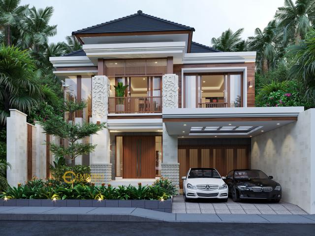 Video Desain Rumah Villa Bali 2 Lantai Bapak Nolly di  Banyuwangi, Jawa Timur