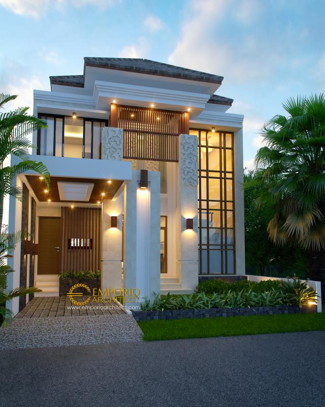 Video Desain Rumah Villa Bali 2 Lantai Beverly Park Type A6 di  Batam