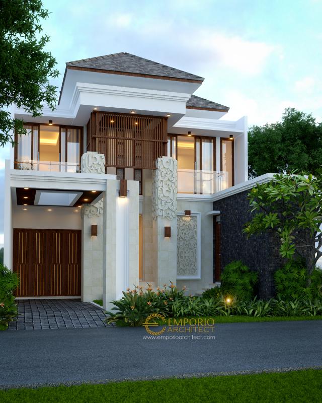 Video Desain Rumah Villa Bali 2 Lantai Beverly Park Type C2 di  Batam