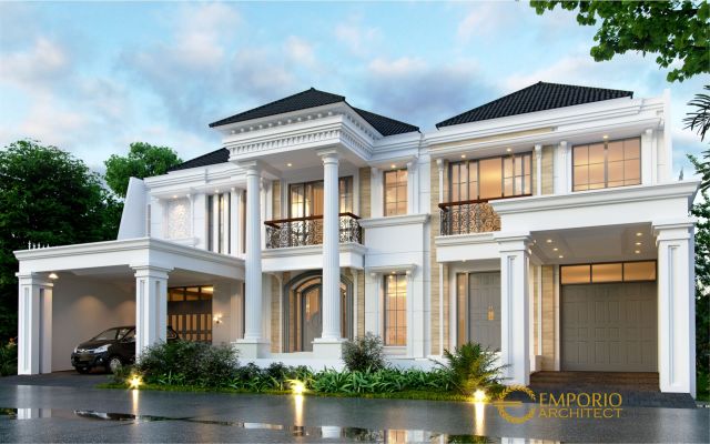 Video Desain Rumah Classic 2 Lantai Bapak Tri di  Bekasi, Jawa Barat