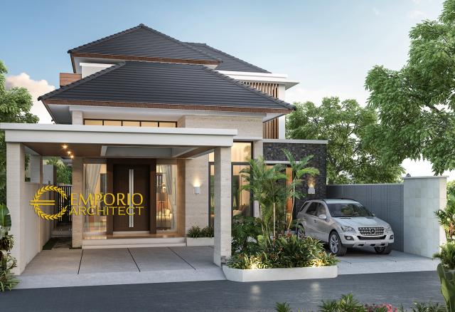 Video Desain Rumah Modern 2 Lantai Ibu Sarah di  Bogor