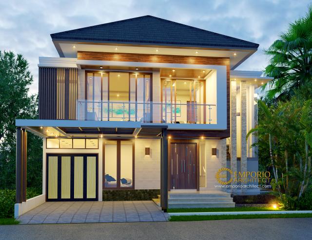 Video Desain Rumah Modern 2 Lantai Ibu Andika di  BSD, Tangerang Selatan, Banten