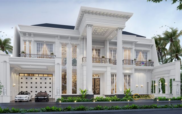Video Desain Rumah Classic 2 Lantai Bapak Iwan di  Cinere, Depok