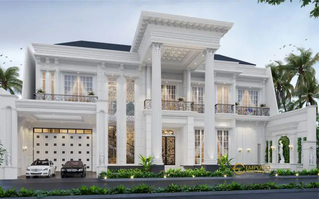 Video Desain Rumah Classic 2 Lantai Bapak Iwan di  Cinere, Depok