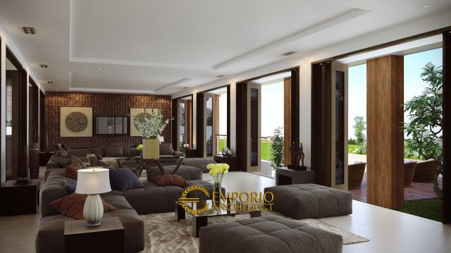 Desain Interior 5 Hotel Villa Style Villa Bali 5 Lantai Bapak Raymundus di Ubud, Bali