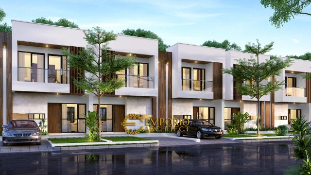 Desain Perumahan Modern 2 Lantai Green Bamboo Terrace di  Tajur, Bogor, Jawa Barat