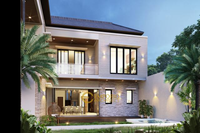 Desain Rumah Modern 2 Lantai Bapak Andre di Kelapa Gading, Jakarta
