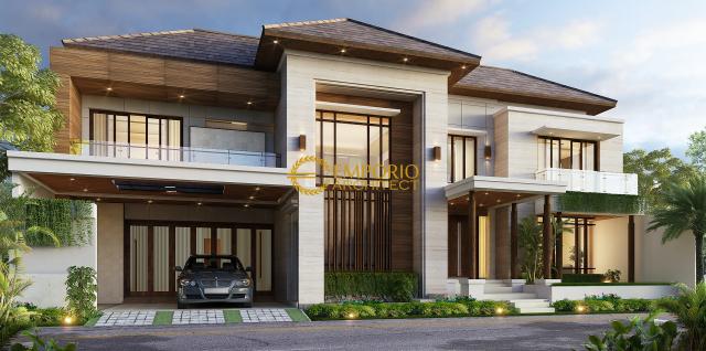 Video Desain Rumah Modern 2 Lantai Bapak Anthon di  Jakarta