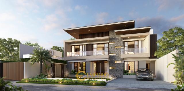 Video Desain Rumah Modern 2 Lantai Bapak Yusuf di  Lombok