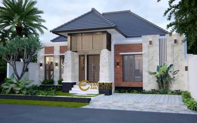 Video Desain Rumah Villa Bali 1 Lantai Ibu Efa di  Nusa Tenggara Barat