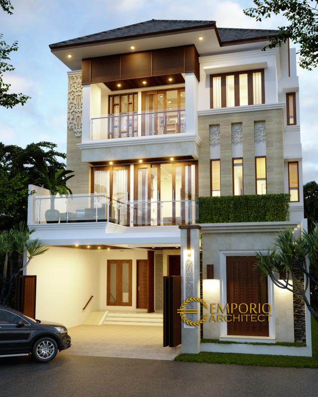 Video Mrs. Yani Villa Bali House 3 Floors Design - Jakarta
