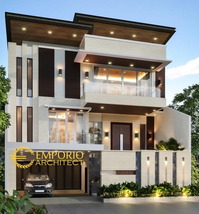 Video Desain Rumah Modern 3 Lantai Ibu Lie Sien di  Jakarta Barat