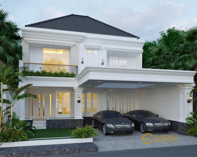 Video Mrs. Diana Classic House 2 Floors Design - Jakarta