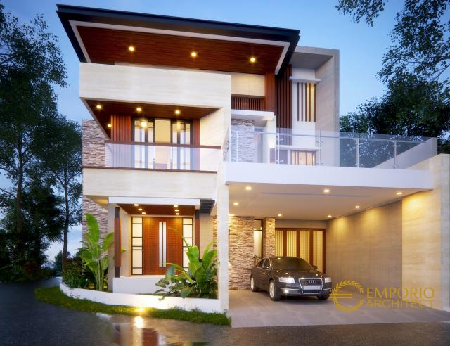 Video Desain Rumah Hook Modern 3 Lantai Ibu Gitasha di  Jakarta