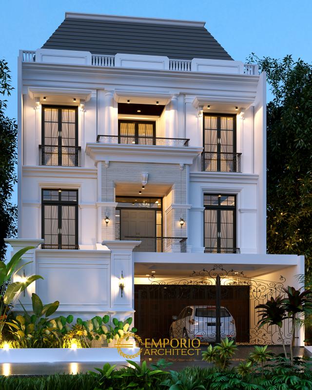 Video Desain Rumah Classic 3 Lantai Ibu Juli di  Jakarta