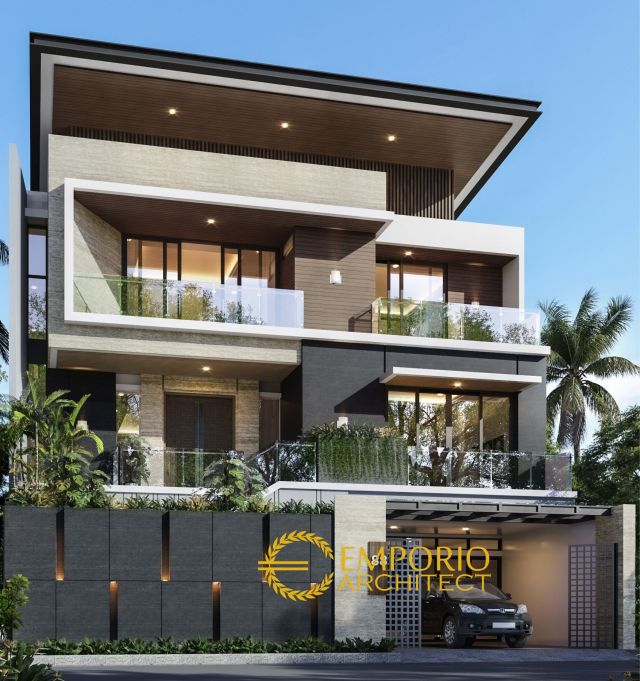 Mr. BBG Modern House 3 Floors Design - Jakarta