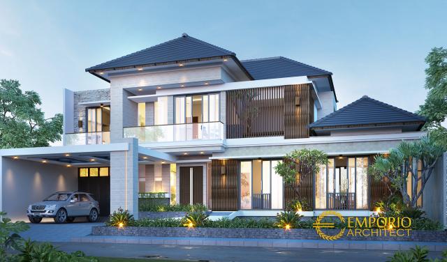 Video Desain Rumah Modern 2 Lantai Bapak Indra di  Jakarta Selatan