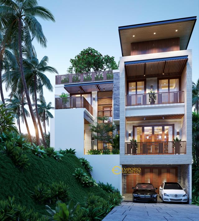 Video Mrs. Novi Modern House 3 Floors Design - Jakarta Timur