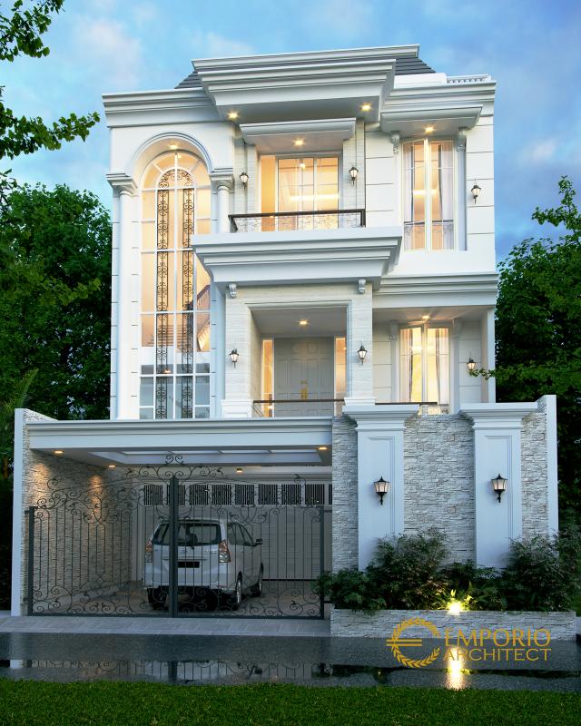 Video Mrs. Carmel Classic House 3.5 Floors Design - Jakarta Utara