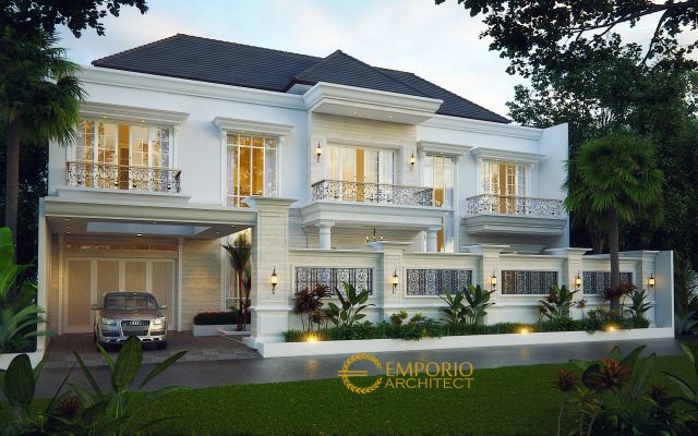 Video Desain Rumah Classic 2 Lantai Bapak Tony di  Jambi