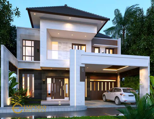 Video Desain Rumah Modern 2 Lantai Bapak Deni di  Karawang, Jawa Barat