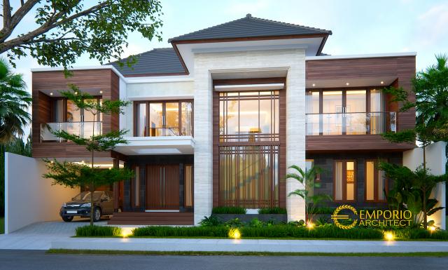 Video Desain Rumah Modern 2 Lantai Ibu Lisa di  Kediri, Jawa Timur