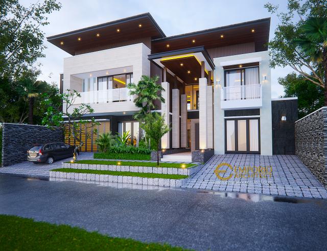 Video Desain Rumah Modern 2 Lantai Bapak Aheng di  Kelapa Gading, Jakarta Utara