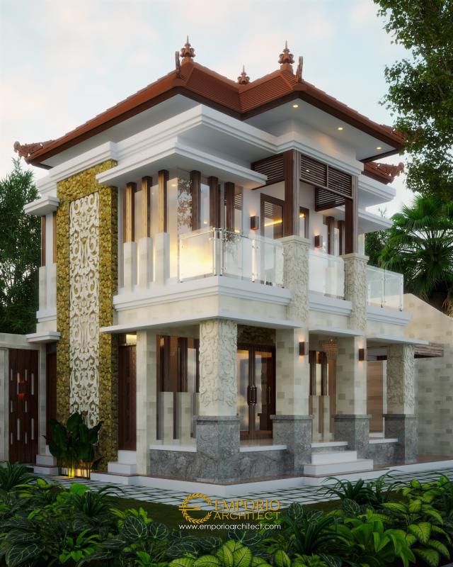 Video Desain Rumah Villa Bali 2 Lantai Bapak Komang Adi II di  Kerobokan, Bali