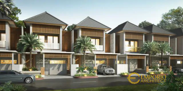 Video Desain Perumahan Modern 2 Lantai Pertamina di  Kutai Kartanegara, Kalimantan Timur