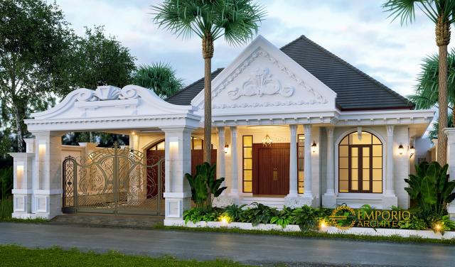 Video Desain Rumah Classic 1 Lantai Bapak Reza di  Lampung