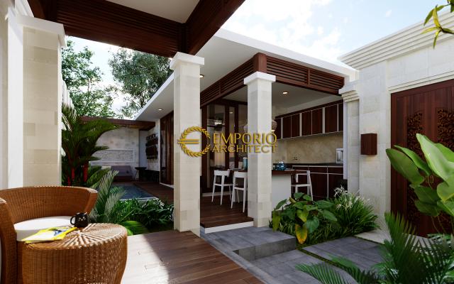 Desain Exterior 4 Apsara Villa Style Villa Bali 1 Lantai di Badung, Bali