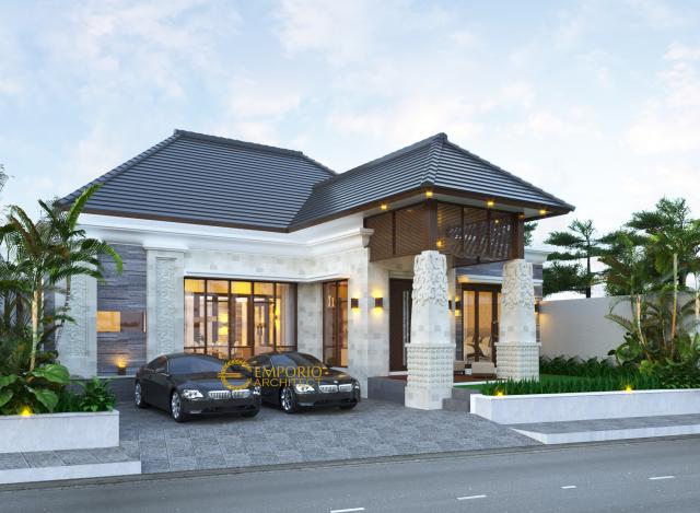 Video Mrs. Ponky Villa Bali House 1 Floor Design - Malang