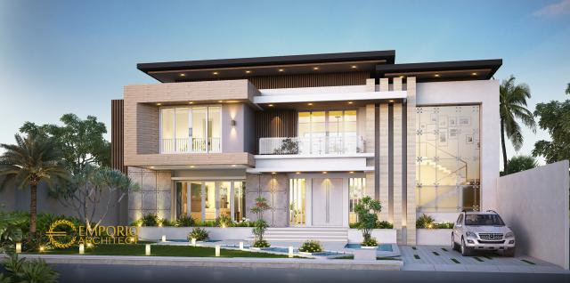 Video Desain Rumah Modern 2 Lantai Mr. DG di  NTT