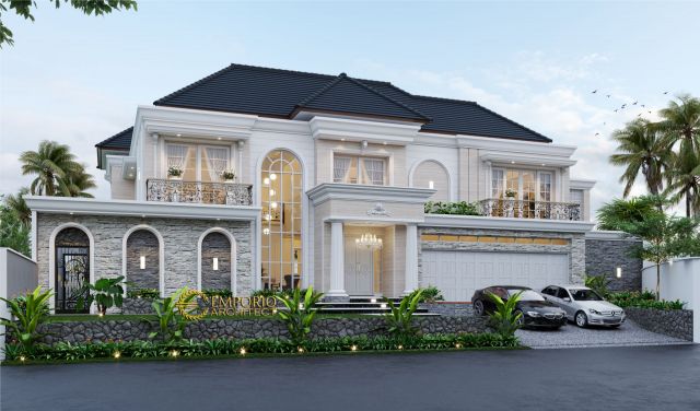 Video Mrs. Endah Classic House 2 Floors Design - Palembang