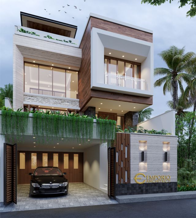 Video Desain Rumah Modern 3 Lantai Bapak Vendi di  Petitenget, Badung, Bali