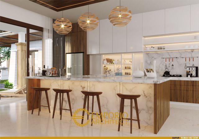 Desain Dapur Rumah Ibu Dewi di Singaraja, Buleleng, Bali