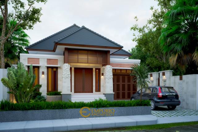 Video Mr. Ammal Rozib Villa Bali House 1 Floor Design - Sumatera Selatan
