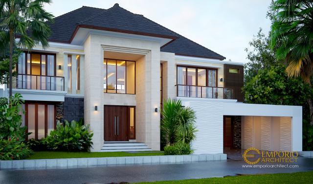 Video Desain Rumah Modern 2 Lantai Bapak Nelson di  Sumatera Utara
