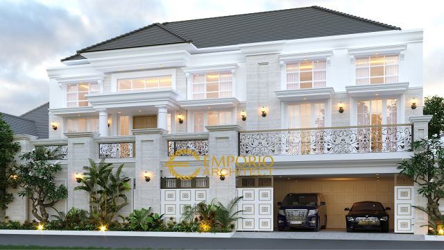 Video Mrs. E Classic House 3 Floors Design - Tangerang, Banten