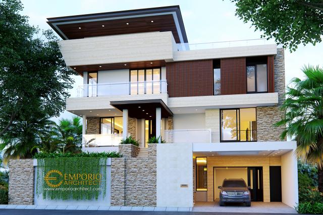 Video Mrs. Shirly Modern House 3 Floors Design - Tangerang