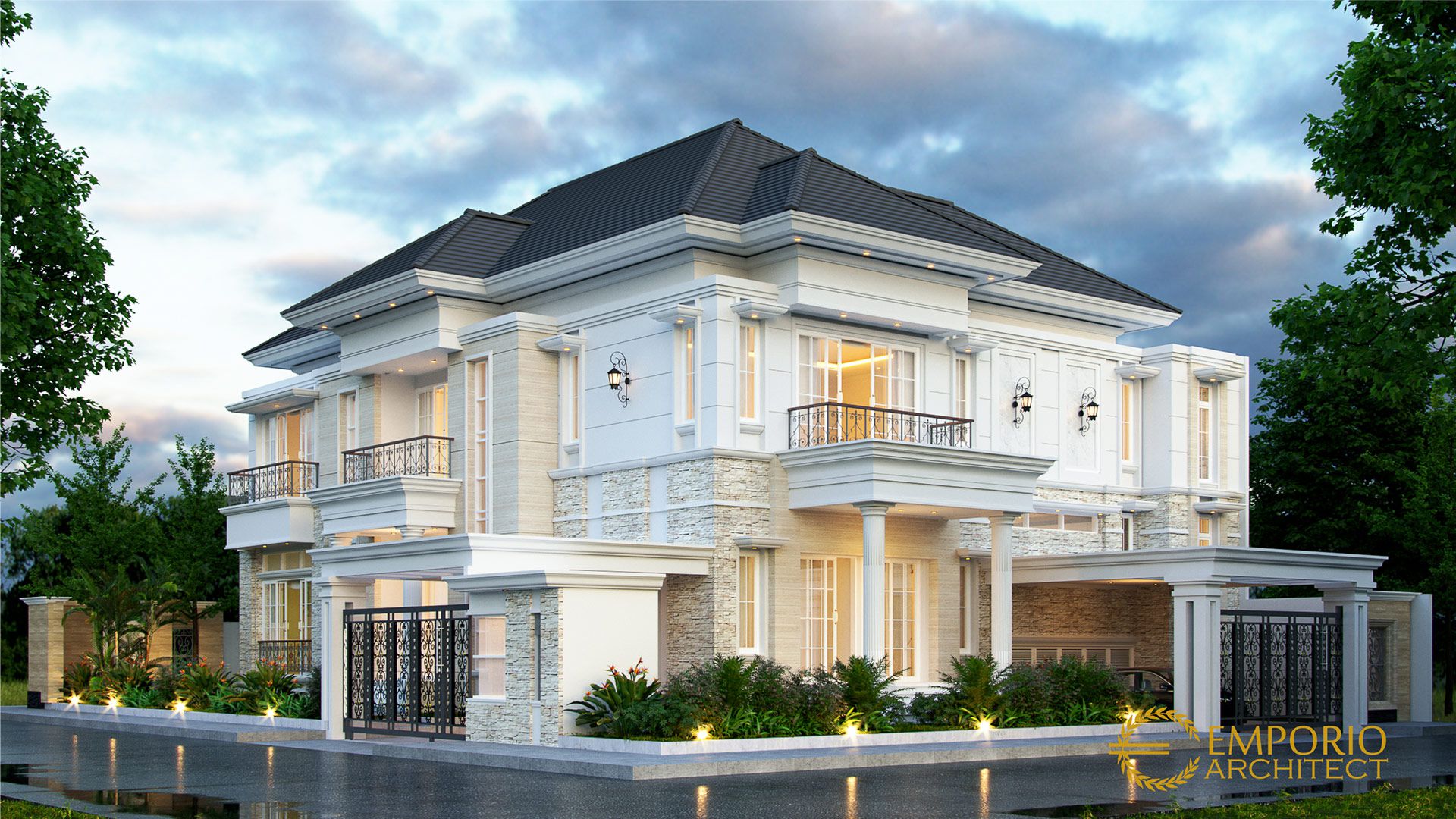 Jasa Arsitek Desain  Rumah dan Villa Mewah di Indonesia