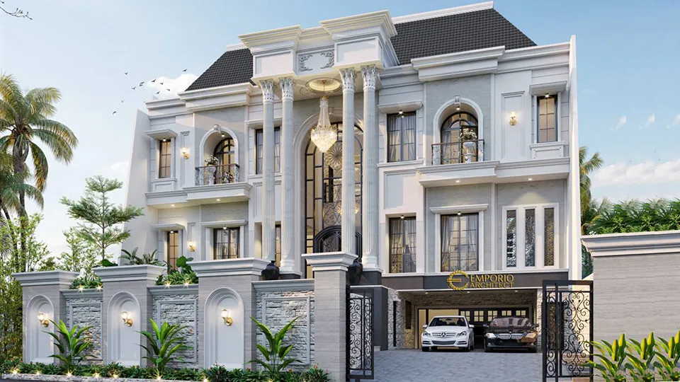 Desain Rumah Style Classic Tropis