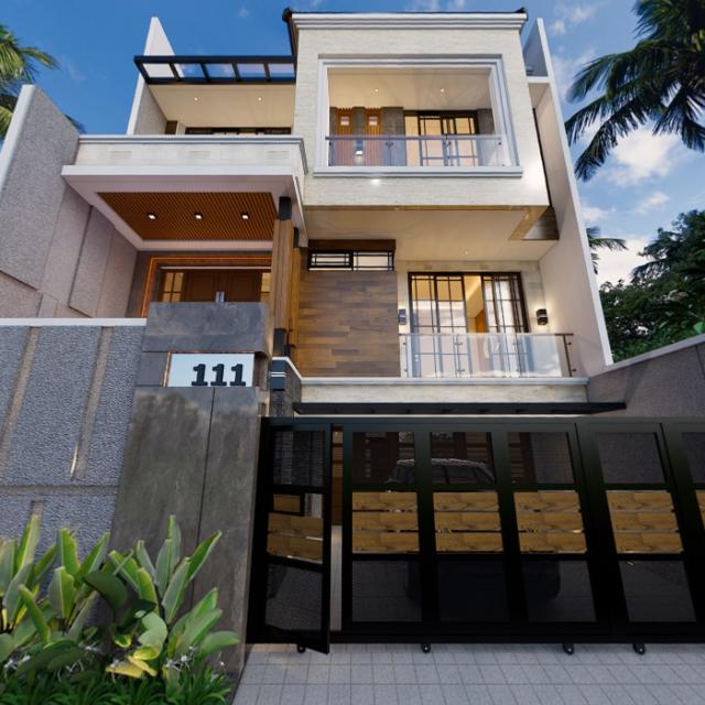 Eksterior Dengan Pagar