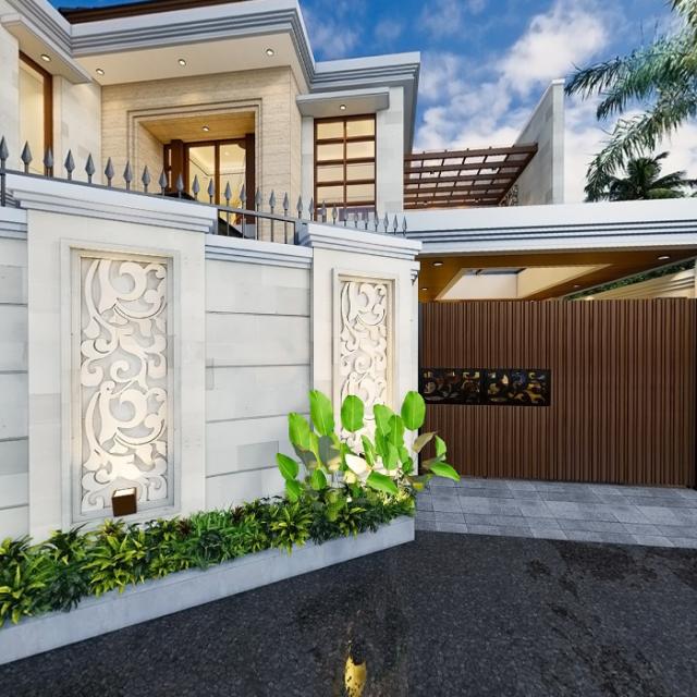 Eksterior Dengan Pagar