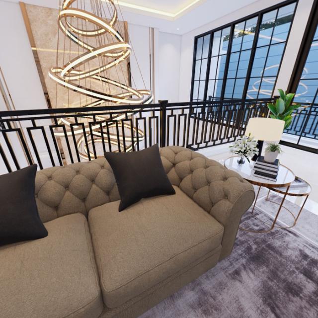 Ruang Keluarga Lantai 2 (Versi 2)