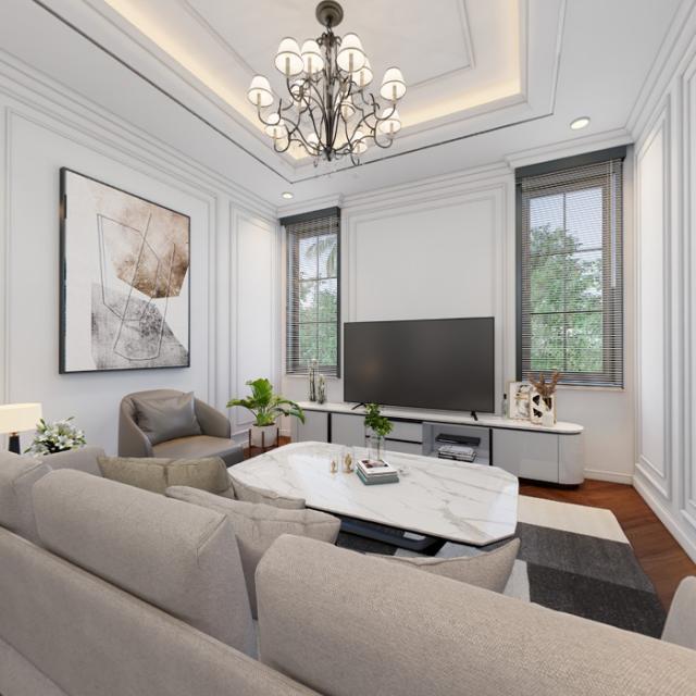 Ruang Keluarga Lantai 2 (Versi 2)